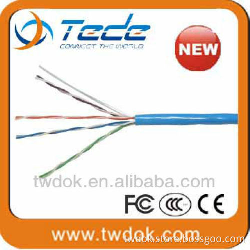 utp/ftp/sftp pure copper passed fluke test of double cat6 cable